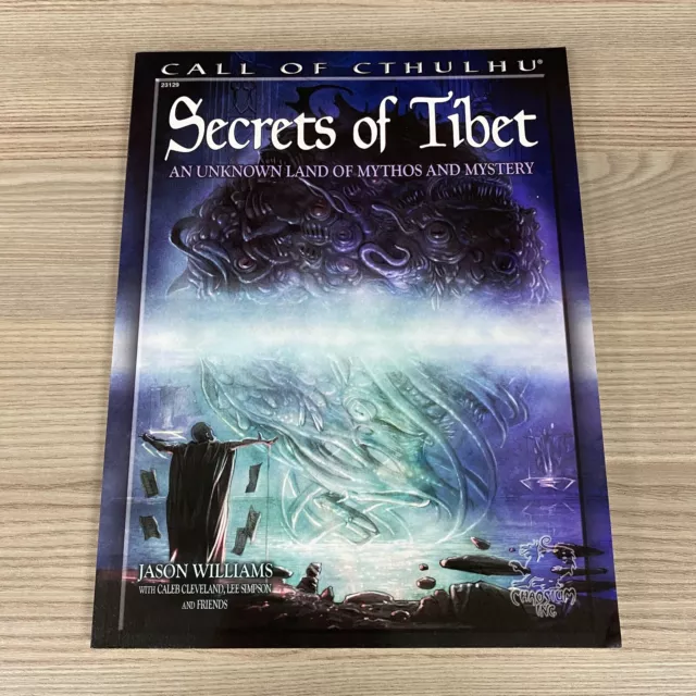 Call Of Cthulhu Secrets Of Tibet Softback Rule Ressourcenbuch 23129 Rollenspiel Rpg