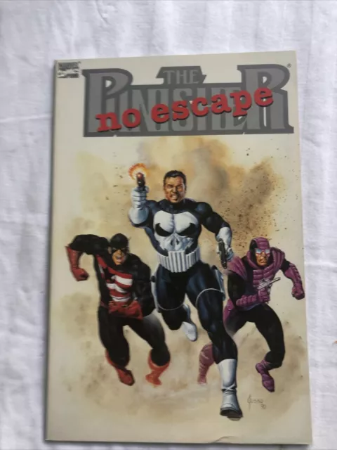 Punisher: No Escape Vol #1 Trade Paperback TPB (Marvel Comics, 1990)