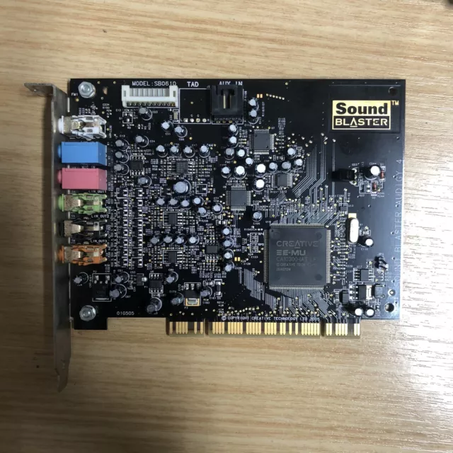 Creative Sound Blaster Audigy 4 PCI (SB0610) Sound Card #DP 032