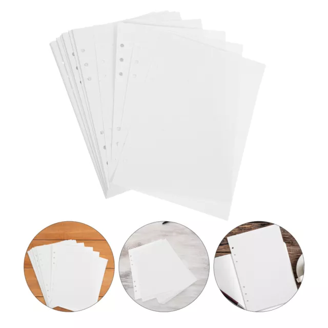 Recharge fiches recettes pour classeur A5 (21 x 14 cm) - 20 feuilles - Kit  sans album - Creavea