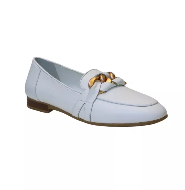 CafèNoir Chaussures Femme Mocassin Talon Bas c1eg4111 w001 bianco Été 2024