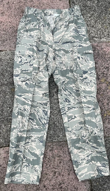 Specificare Cargo Militari Pantaloni Mimetici US Army Air Force ABU Tiger Stripe ...