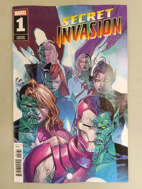 Secret Invasion 1 1:25 Camuncoli Variant Marvel Comics 1St Print Hot 2022*