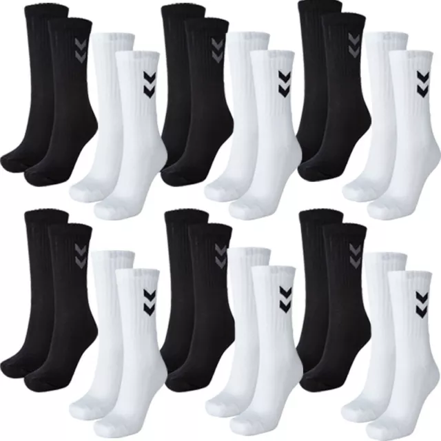 hummel Basic Sportsocken Strümpfe Tennissocken Handball bis 30 Paar !!! WOW !!!