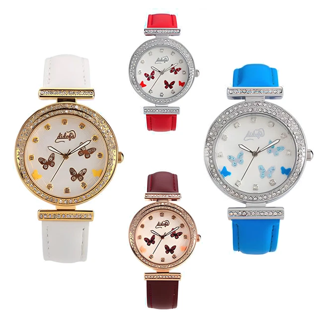 Orologio Vintage Donna Argento Oro Elegante Classico Bianco Nero Blu Vari Colori