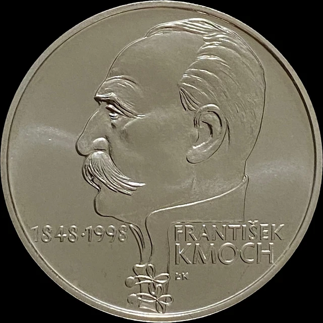 CZECH REPUBLIC. 1998, 200 Korun, Silver - Frantisek Kmoch