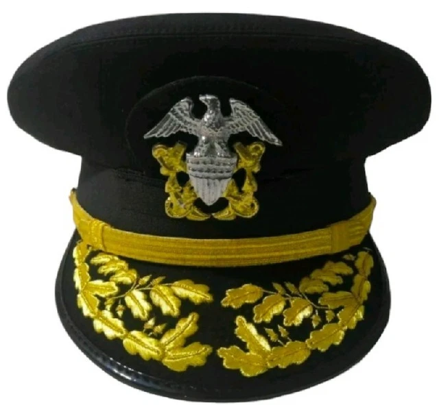 WW1 US NAVY admiral hat cap in size 55 to 62 cm £71.50 - PicClick UK