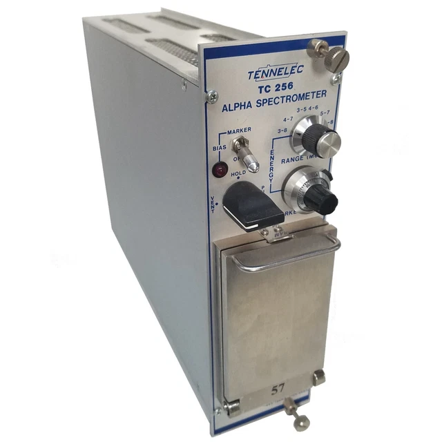 Tennelec TC 256 Alpha Spectrometer Nim Bin Module