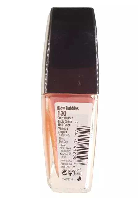 Menge Von 5 Sally Hansen Triple Glanz Nagel Farbe - Verschiedene - 0.33 Fl OZ EA 3