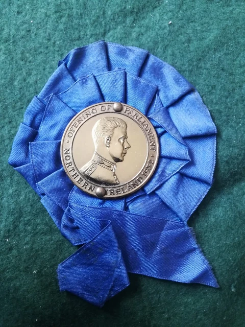 Opening Of N. I. Parliament 1921 Badge Given To Orangemen Who Acted As Guard.