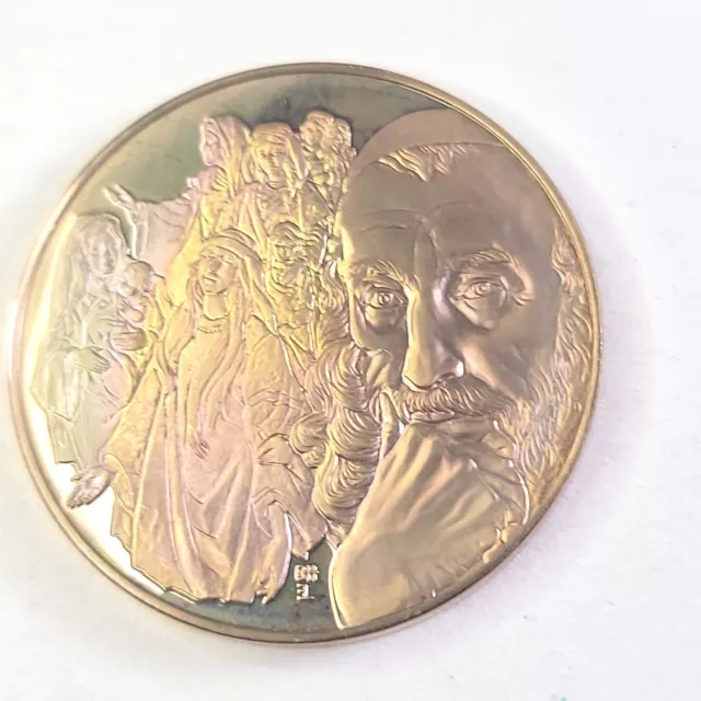 Rabbi Gershom 965-1025 Bronze Medal The Medalic History Of The Jewish People