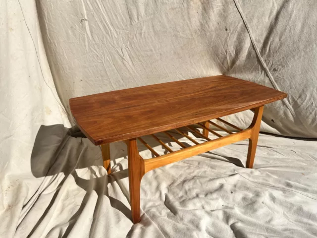 Teak Mid Century Lounge Table Fully Refurbished To Original Condition