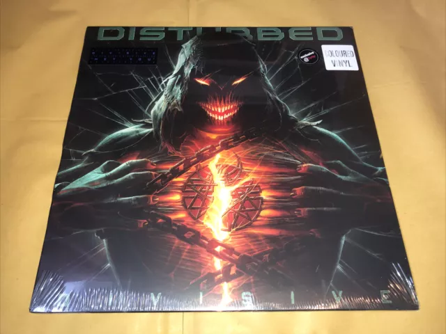 Disturbed - Divisive - Dark Purple 12"lp  2022 New & Sealed Hmv Corner Dink