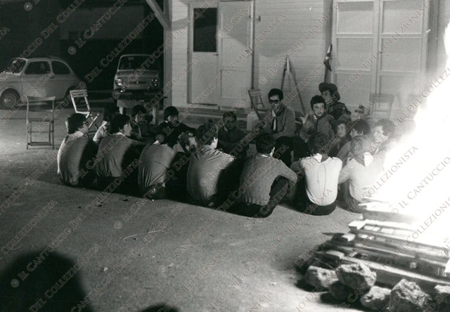 1979 SANTA NINFA Valle Del Belice Gruppo Boy Scout Trapani Fotografia
