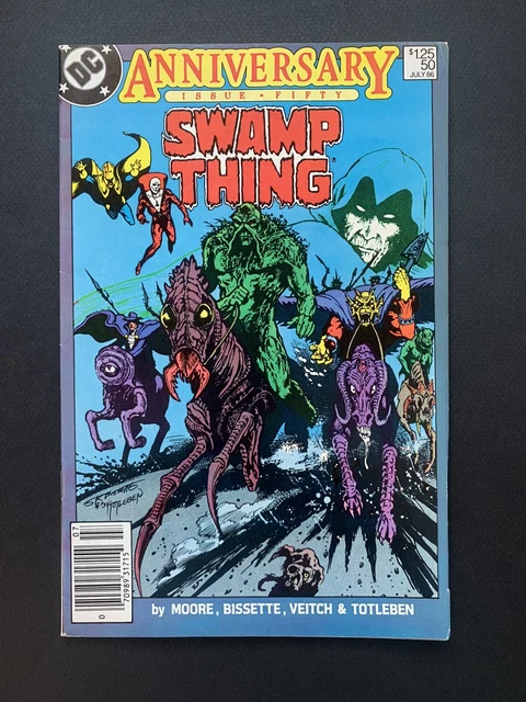 Swamp Thing 50 / DC Comics 1986 / Newsstand / Alan Moore / Justice League Dark