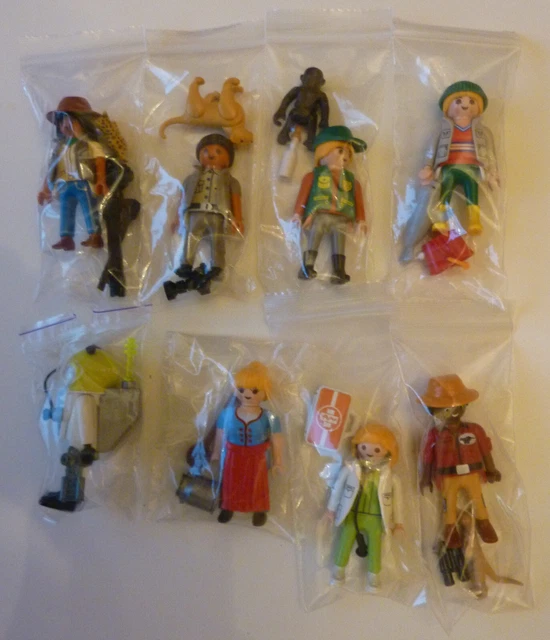 Lot de 8 personnages et accessoires Playmobil Quick