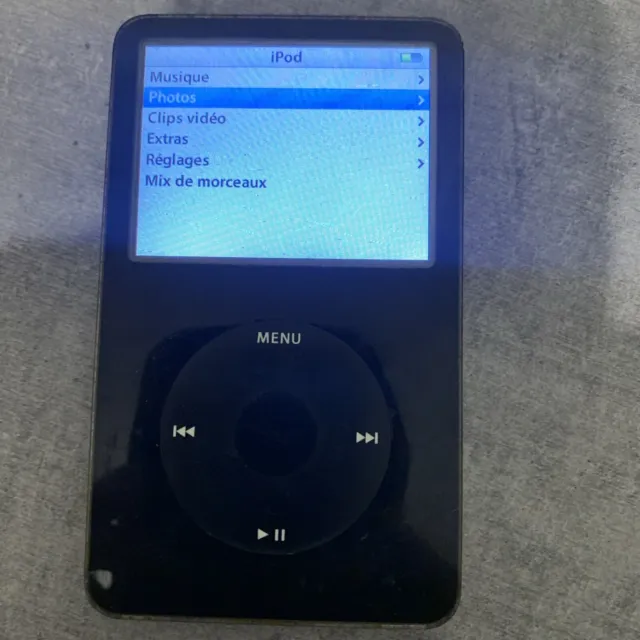 Apple iPod  - 30 Go - Noir A1136