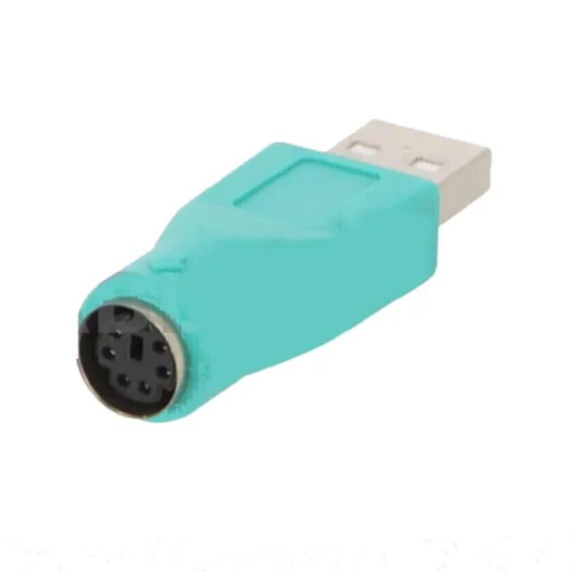 Adattatore da PS2 femmina a USB tipo A maschio Convertitore Mouse Tastiera pc