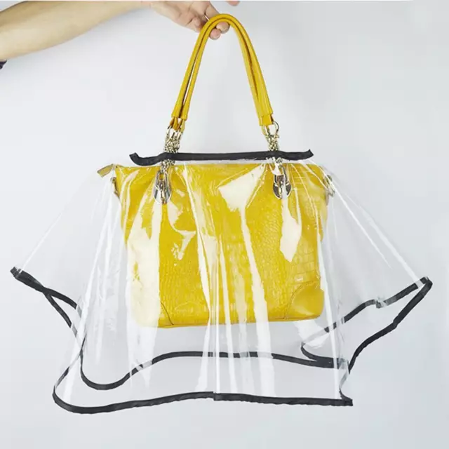 Sac de luxe manteau de pluie, capuche de pluie transparente et Durable, sac