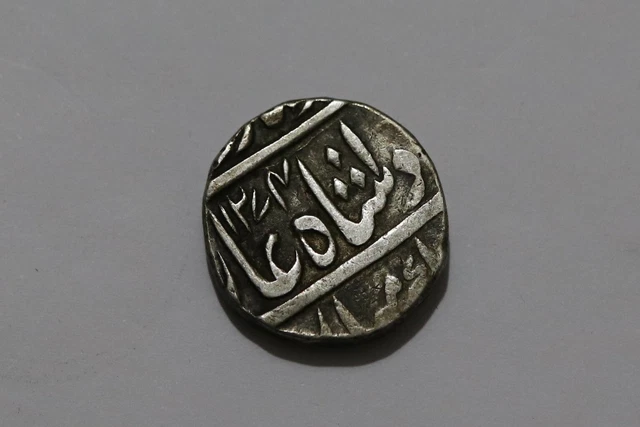 India, States, Hyderabad, Nasir ad-Daula (1829-57) RUPEE AH1274 SILVER B47 XN25