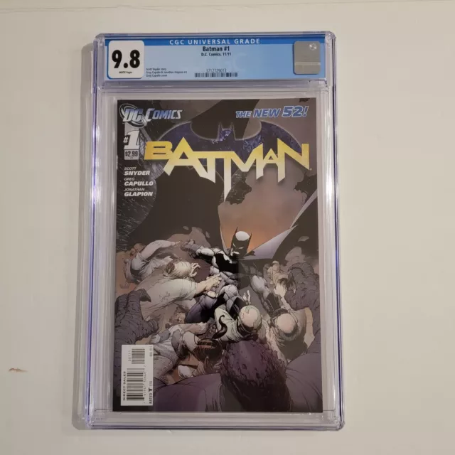 DC Comics New 52 BATMAN #1 CGC 9.8 DM VARIANT RARE SNYDER CAPULLO