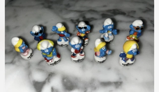Collection complète des Schtroumpfs Burger King 2025, Smurf