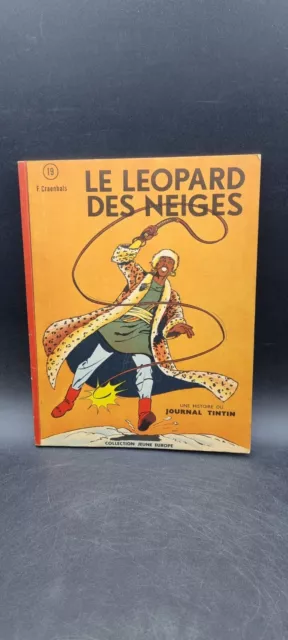 BD Tom et Teddy tome 5 Le léopard des neiges de Craenhals Lombard 1963 EO