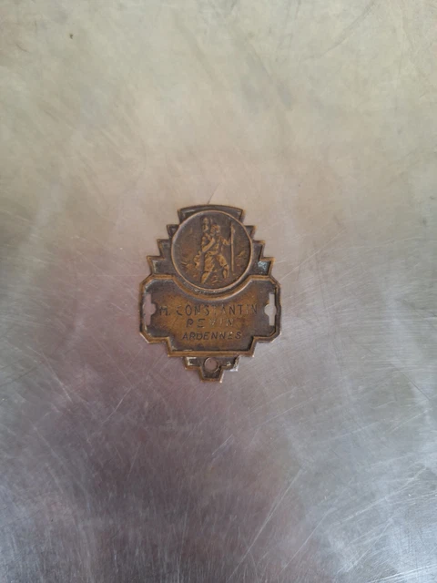 Plaque De Vélo/moto Ancienne ORIGAN - Objet De Collection Occasion En L'état