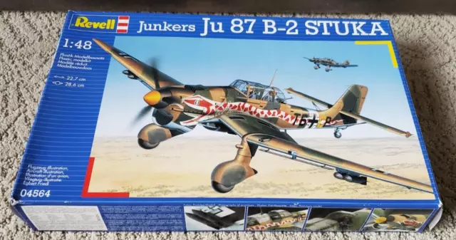 Junkers Ju 87 B-2 Stuka 1:48 Scale Revell Model