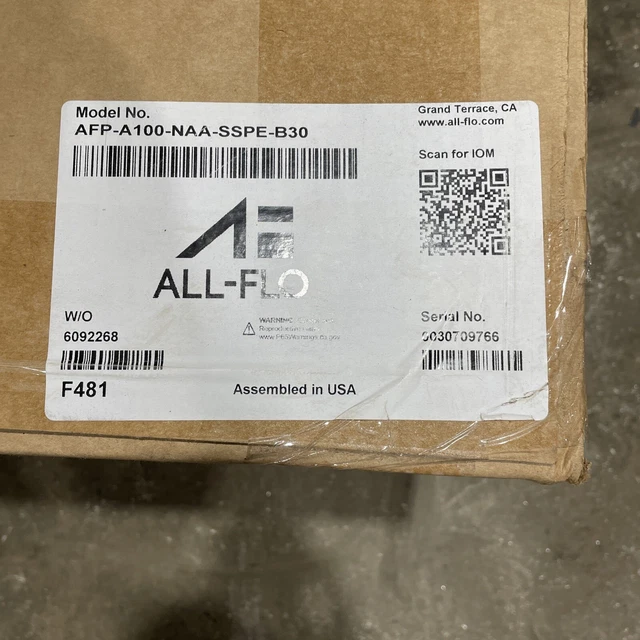 All-Flo A100-Naa-Sspe-B30
