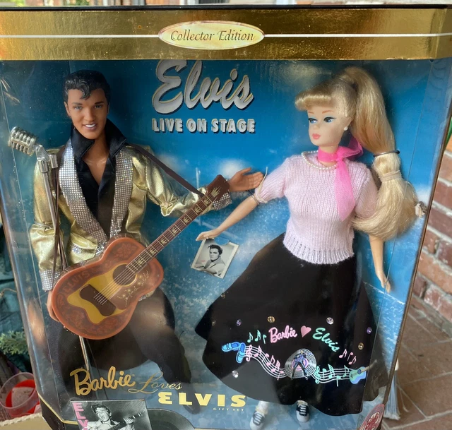 Elvis Live On Stage, Barbie Loves Elvis Gift Set Mattel 1997