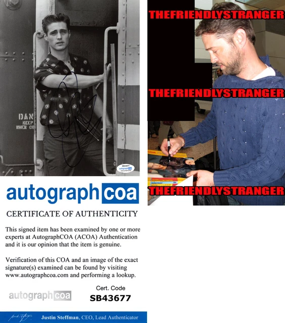 JASON PRIESTLEY signed "BEVERLY HILLS 90210" 8X10 Photo PROOF - HOT Brandon ACOA