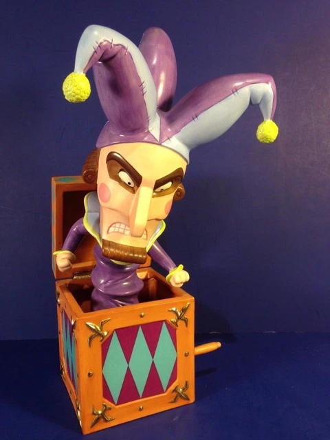 ディズニー WDCC 特大　希少 ファンタジア Jack in the Box WDCC DISNEY JEALOUS JACK Fantasia Jack In the Box w/ box Ltd