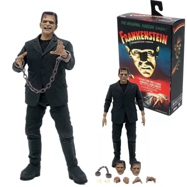NECA Universal Classic Monster Frankenstein 7.7'' Action Figure Halloween Gift