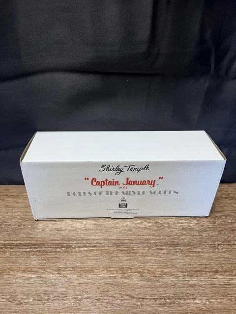 Danbury Mint's Shirley Temple Dolls Of The Silver Screen "Captain January"...
