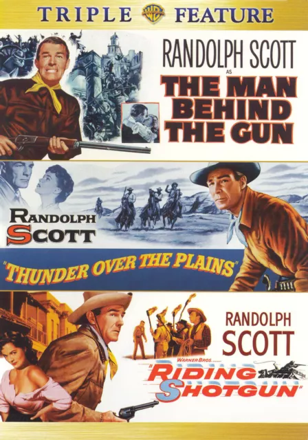 The Man Behind the Gun / Thunder Over th DVD Incredible Value and Free Shipping!