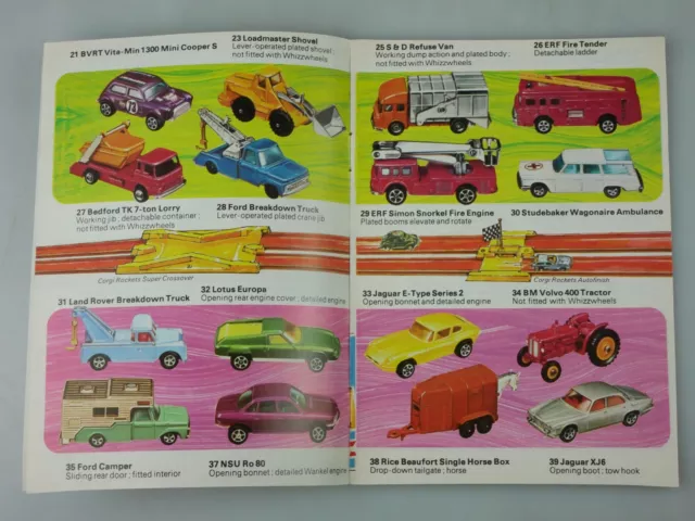 Corgi Juniors 1970 Toys Katalog catalog catalogue Mettoy 126247 3