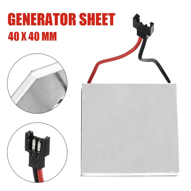 40*40mm Fireplace Fan Motor Generator Sheet Stove Burner Heater Accessories Part