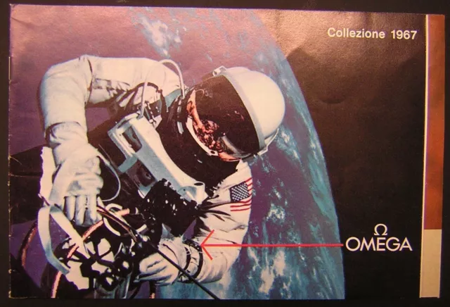 1967 Omega Speedmaster Vintage Ads Catalogo Catalog Moonwatch 321 Apollo 11