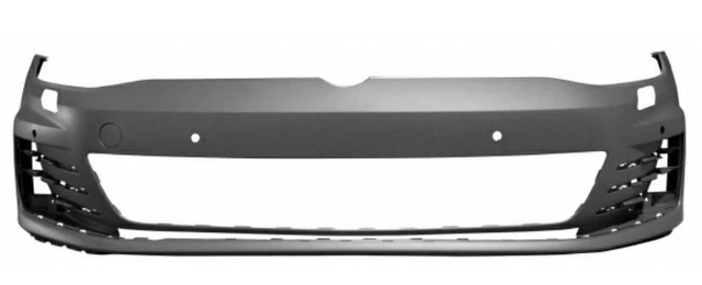 Kit Decorazione Paraurti Per VW Golf 7 - Presa Aria Anteriore In ABS Nero Carbonio - Foto 2