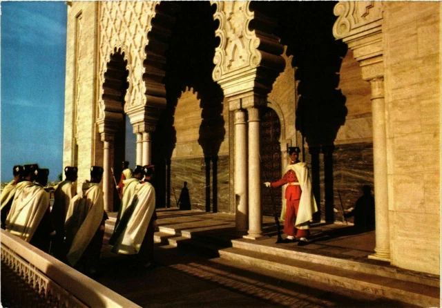 CPM AK Rabat- Le Mausolee Mohammed V. MAROC (880725)