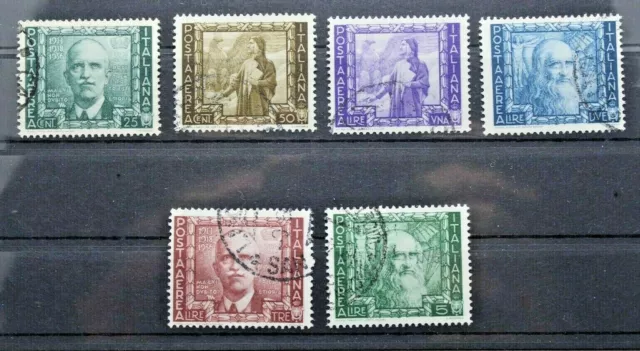 Italia Regno 1938 Proclamazione Dell' Impero Serie Timbrata Used Set P.a. (C.x)