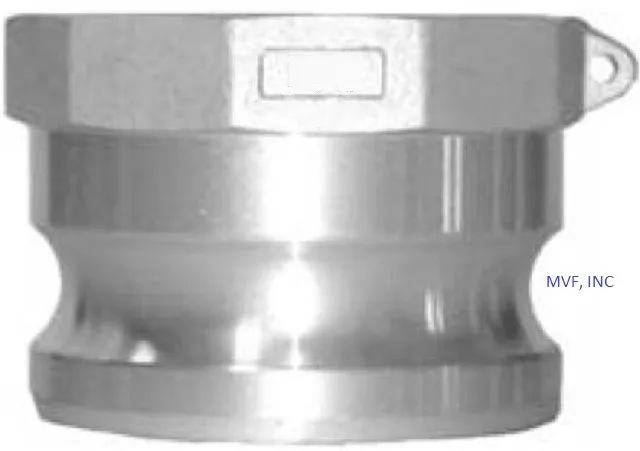 2-1/2" Type A Camlock Female NPT x Male Adapter Aluminum, Hose A250IAL