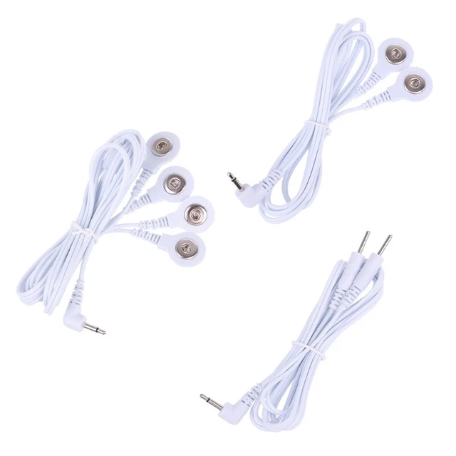 TENS WIRES ELECTRODE Wires for TENS Unit Electrodes Cords Lead Wires