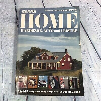 Vintage 1989 Sears Home Fall Special Edition Catalog Paper Advertising Ephemera