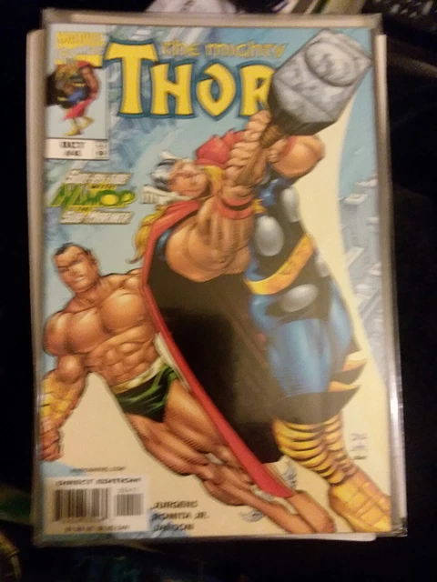 The Mighty Thor #4 VF/NM 2nd Series (1998 Marvel) John Romita Jr Cover