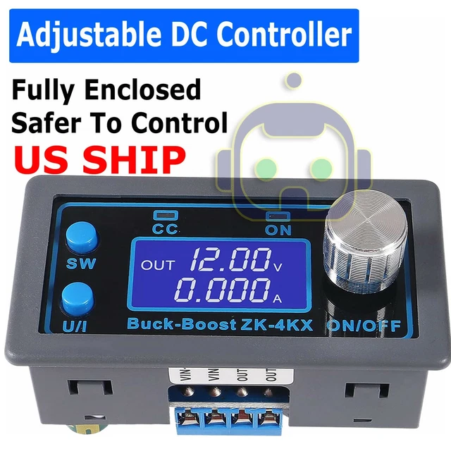 DC ADJUSTABLE STEP Up Down Buck Boost Power Supply Voltage Regulator