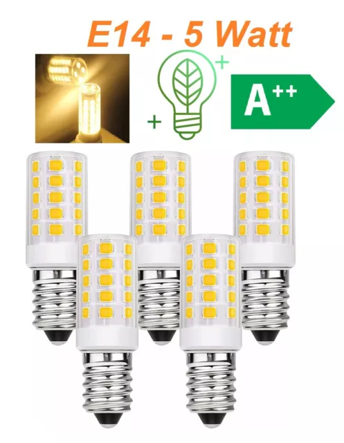 E14 LED Glühbirne Mais Licht Leuchtmittel Birne Lampe 5730 Warmweiß 5W 230V DE
