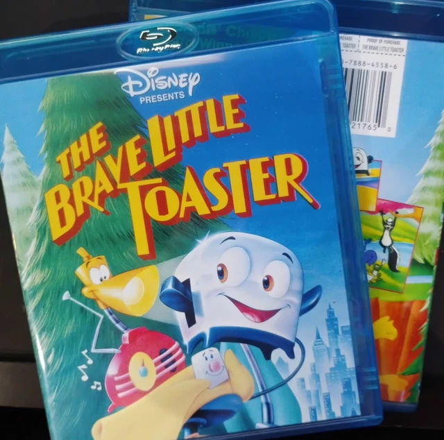 THE BRAVE LITTLE Toaster 1987 Region Free Bluray Rare 35mm Scan