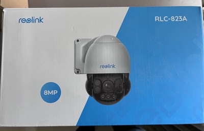 Reolink REOLINK IP TELECAMERA ESTERNO POE 4K 8MP PTZ E FARETTO PT E ZOOM OTTICO 5X 823A 